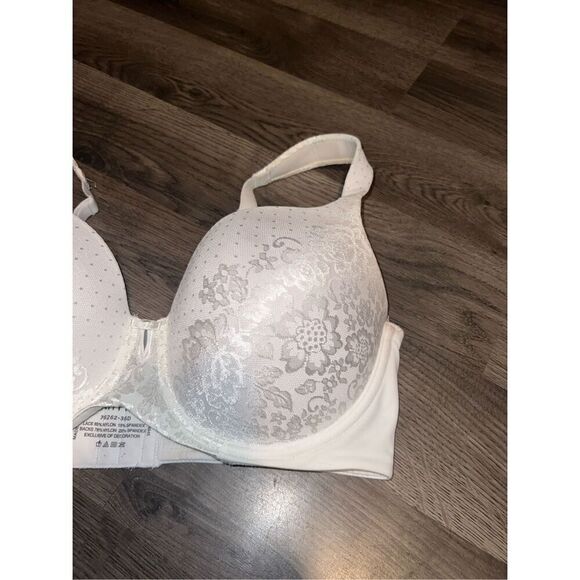 Vanity Fair White Bra Woman’s Size 40DD Preowned Style 75298 - Picture 9 of 14